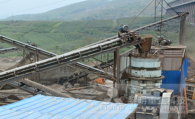 云南邵通玄武岩制砂生产线