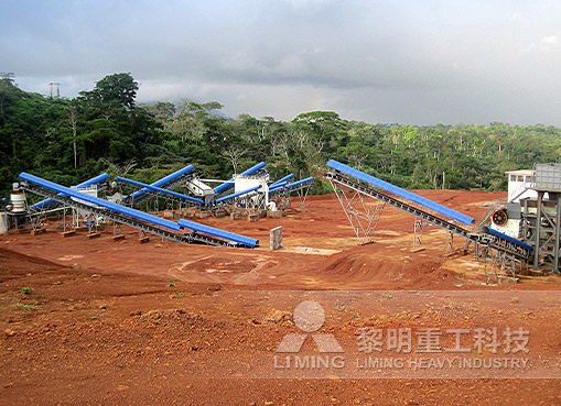 喀麦隆花岗岩全钢架石料破碎生产线