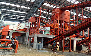 浙江龙游河卵石制砂生产