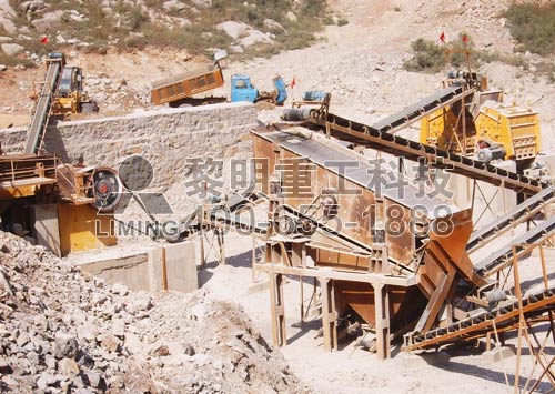 样板户工程案例:山西曲沃制砂生产线